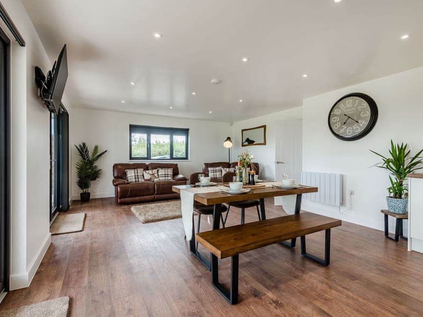 Dining Area | Bramley Lodge - Upper Holme Lodges, Lyonshall, near Kington
