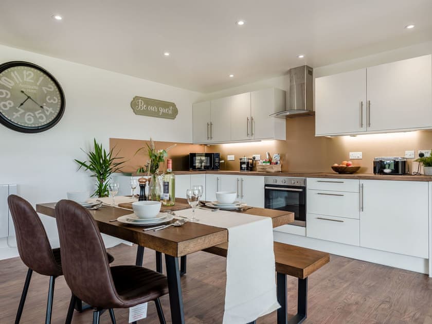 Dining Area | Bramley Lodge - Upper Holme Lodges, Lyonshall, near Kington