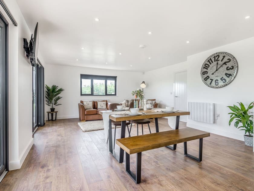 Open plan living space | Oak Tree Lodge - Upper Holme Lodges, Lyonshall, near Kington
