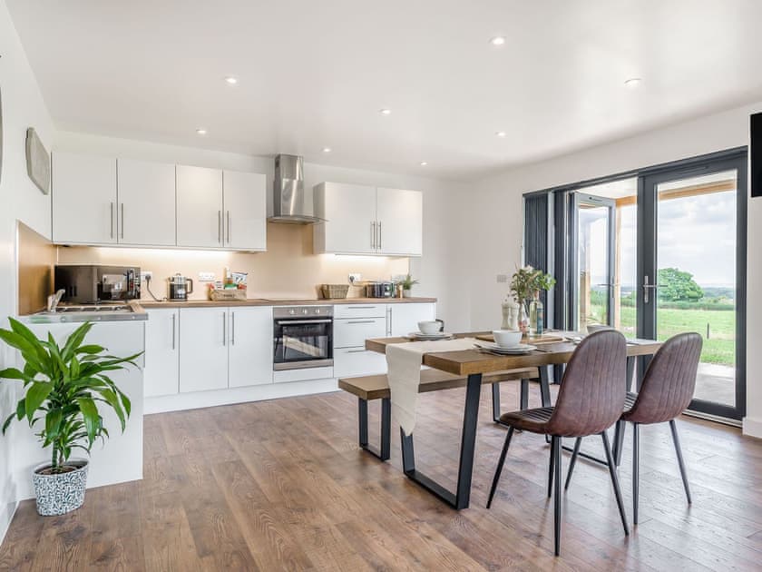 Dining Area | Oak Tree Lodge - Upper Holme Lodges, Lyonshall, near Kington