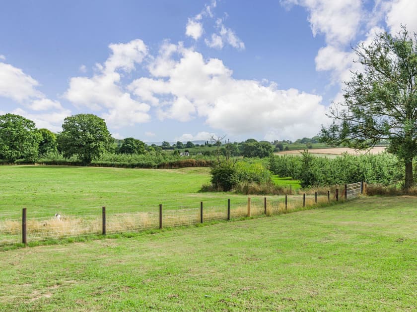View | Oak Tree Lodge - Upper Holme Lodges, Lyonshall, near Kington
