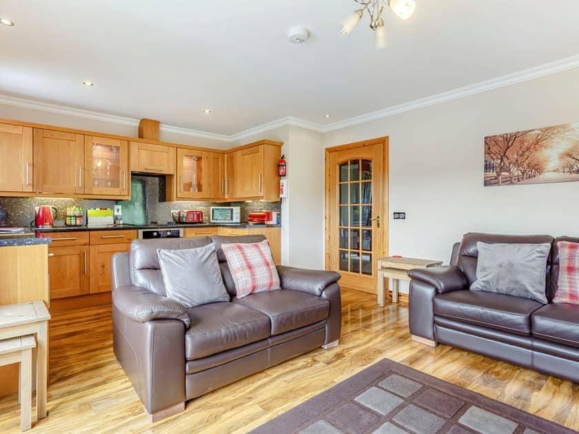 Open plan living space | Carinish Beag, Achaphubuil near Fort William
