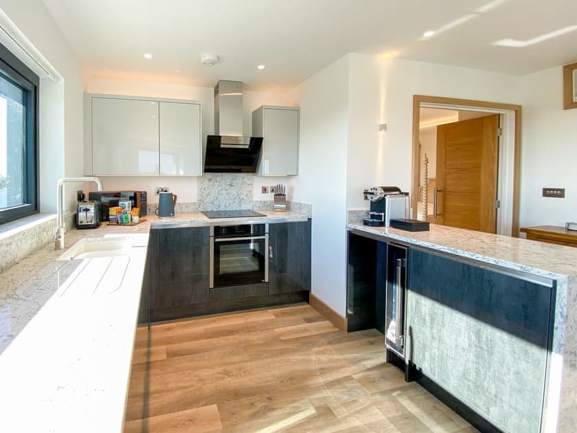 Kitchen area | The View - Wooldown Holiday Cottages, Marhamchurch, near Bude