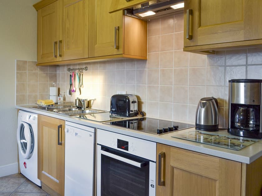 Well-equipped kitchen | Coast Lodge, Pevensey Bay