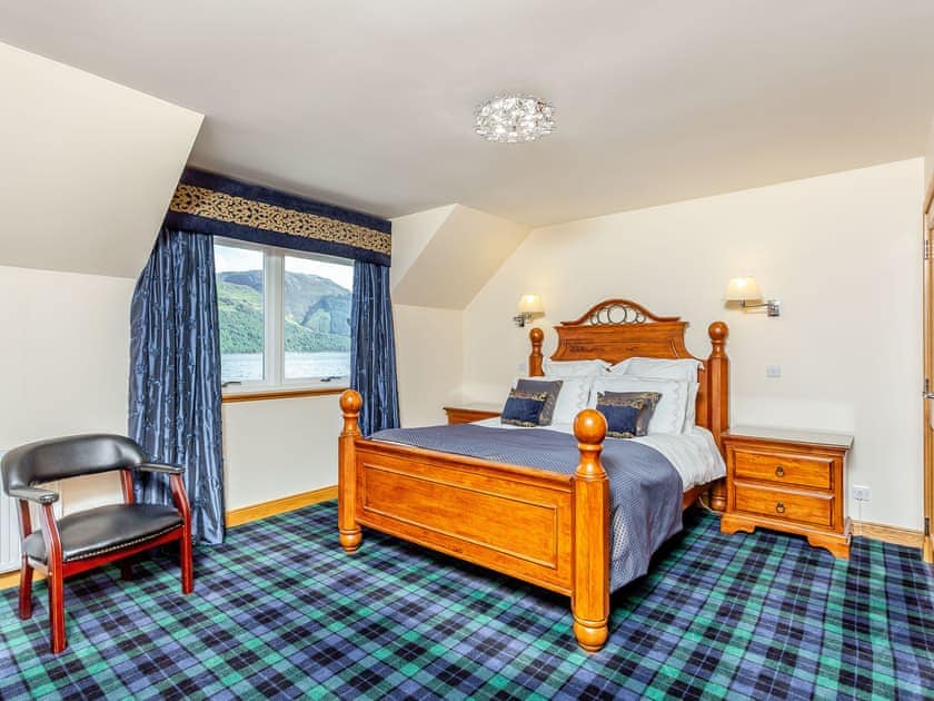 Double bedroom | Lochside House, Letterfearn By Kyle, Wester Ross