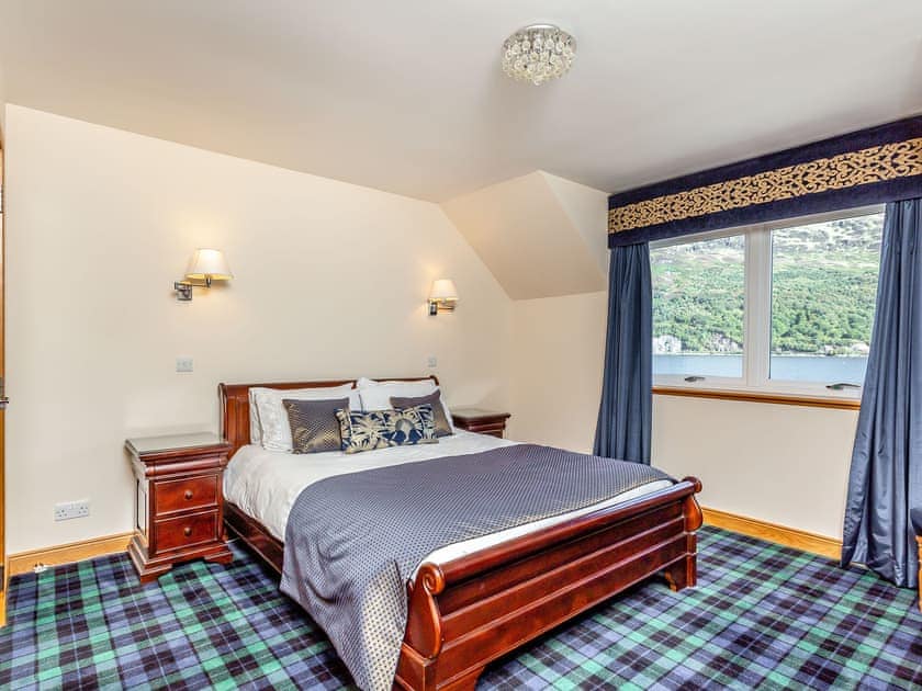 Double bedroom | Lochside House, Letterfearn By Kyle, Wester Ross