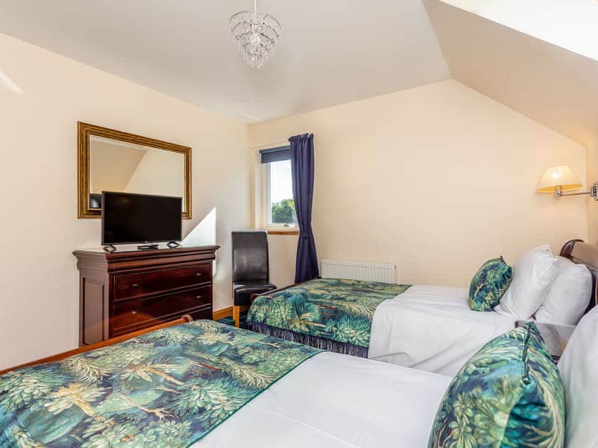 Twin bedroom | Lochside House, Letterfearn By Kyle, Wester Ross
