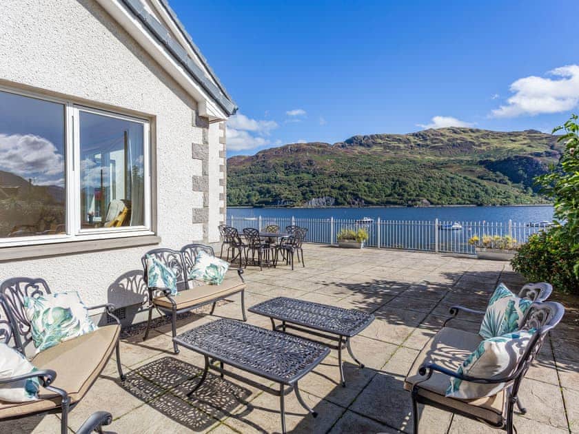 Outdoor area | Lochside House, Letterfearn By Kyle, Wester Ross