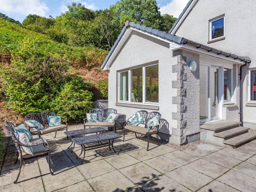 Outdoor area | Lochside House, Letterfearn By Kyle, Wester Ross
