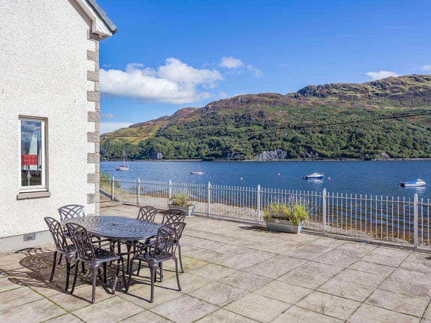 Outdoor area | Lochside House, Letterfearn By Kyle, Wester Ross