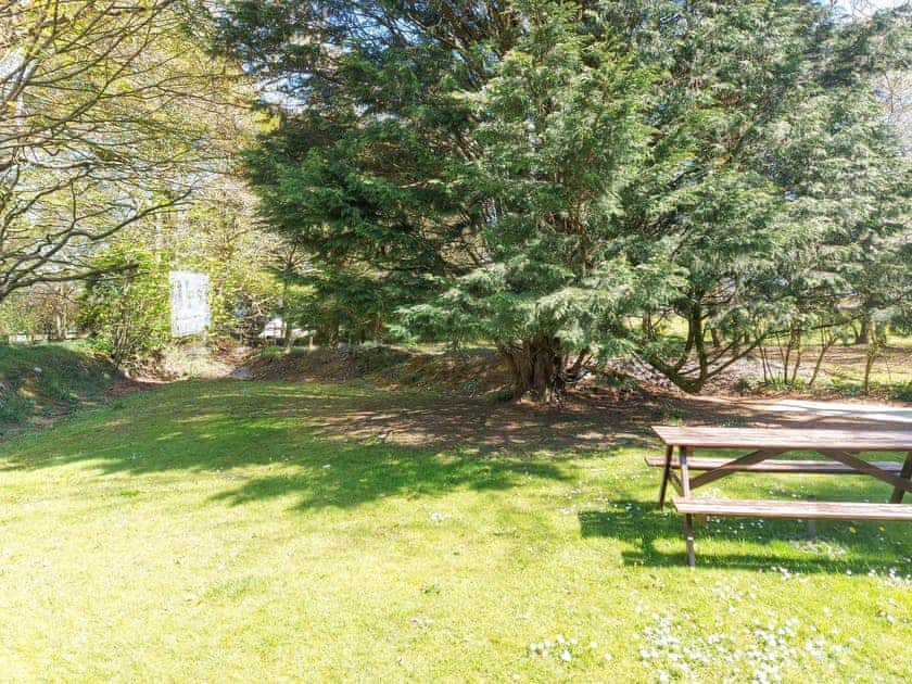 Garden | Hooked Rise Holiday Lodge, Dunkeswell, near Honiton