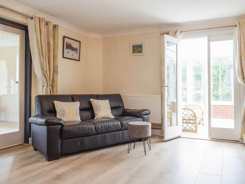 Living room | Hill View Lodge - Mill Farm Holiday Cottages, Heyope, near Knighton