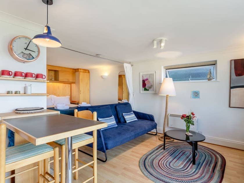 Open plan studio living space | Studio Sea Urchin, Carbis Bay, near St Ives