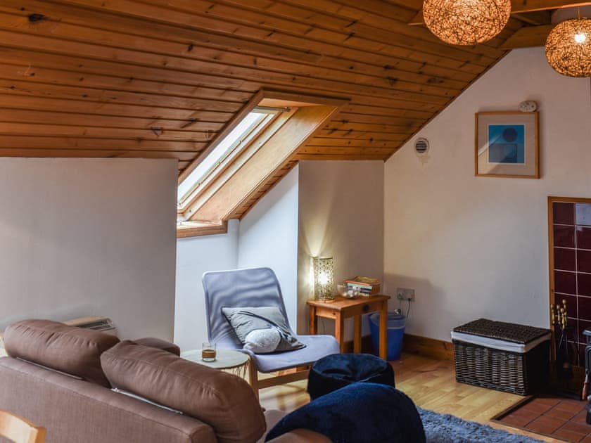 Living area | Corriecravie Farm Cottage, Sliddery and Lagg