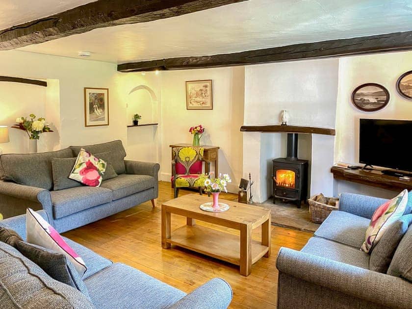 Living room | Brook House 1 - Brook House Cottage Holidays, Bassenthwaite