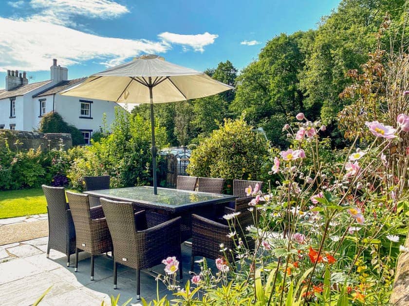 Outdoor area | Brook House 1 - Brook House Cottage Holidays, Bassenthwaite