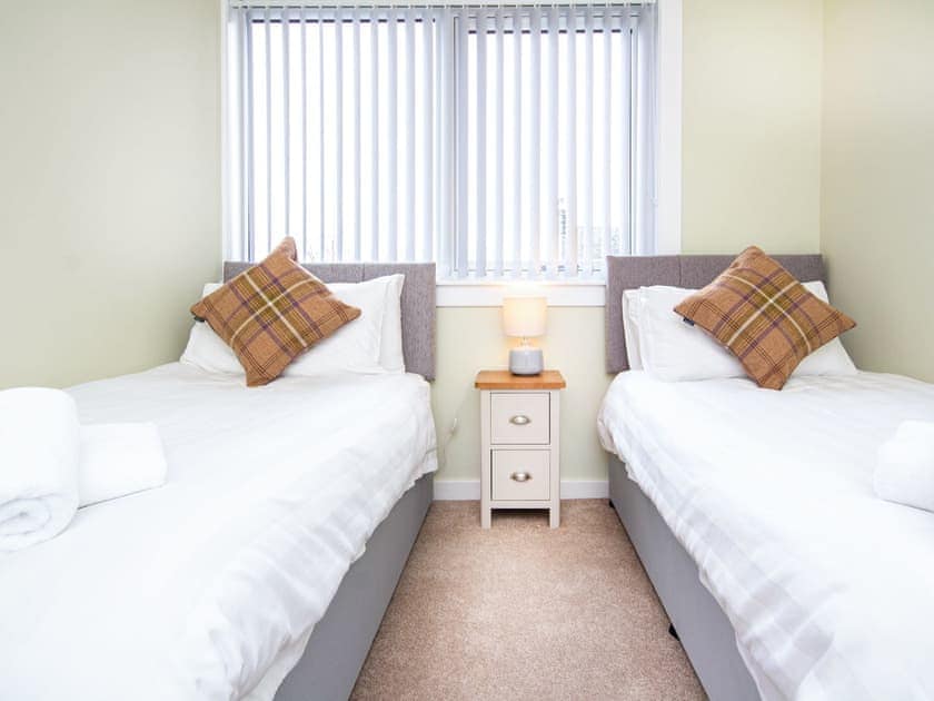 Twin bedroom | Colbheinn Cottage, Brora