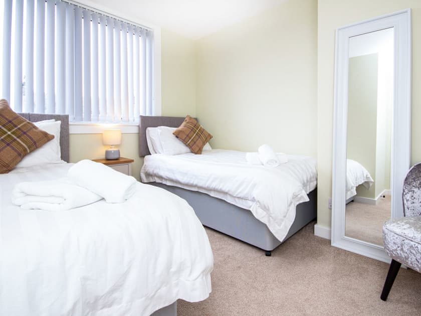 Twin bedroom | Colbheinn Cottage, Brora
