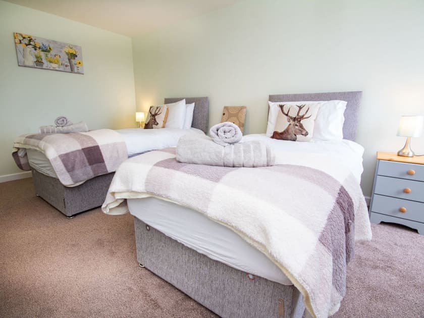 Twin bedroom | Cranberry Cottage, Wick