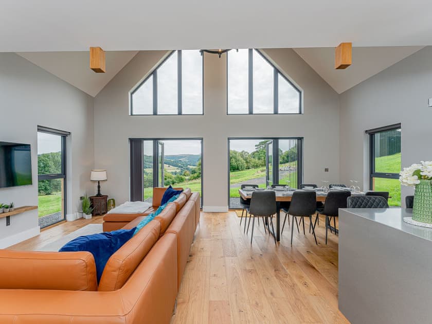 Living area | Coed y Pentre, Carno
