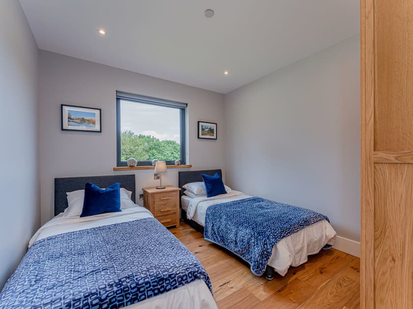 Twin bedroom | Coed y Pentre, Carno