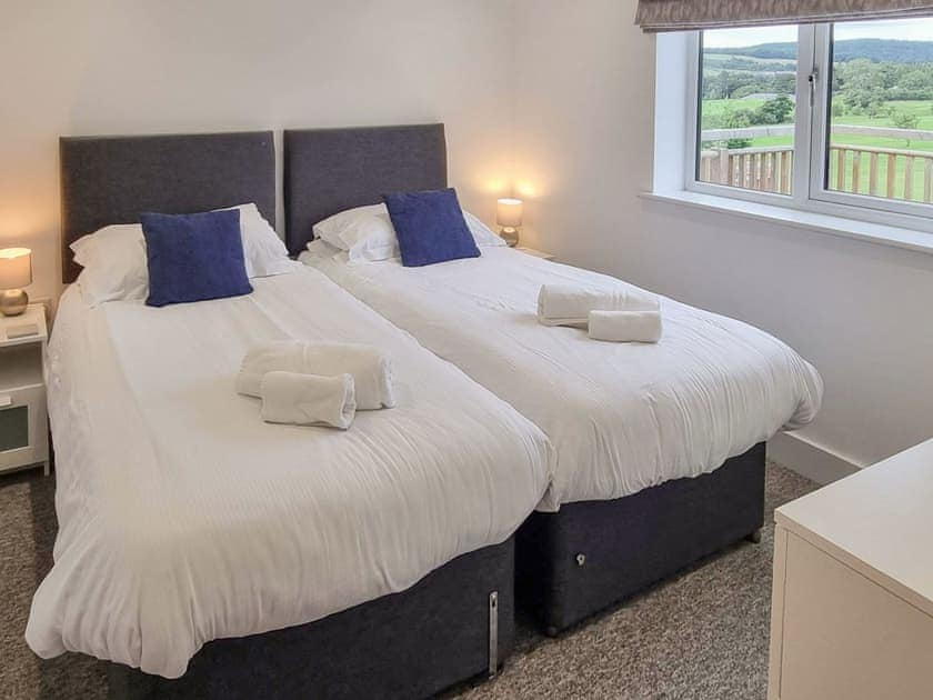 Twin bedroom | Fairway View Cottage - Copper Beech Cottages, Rothbury