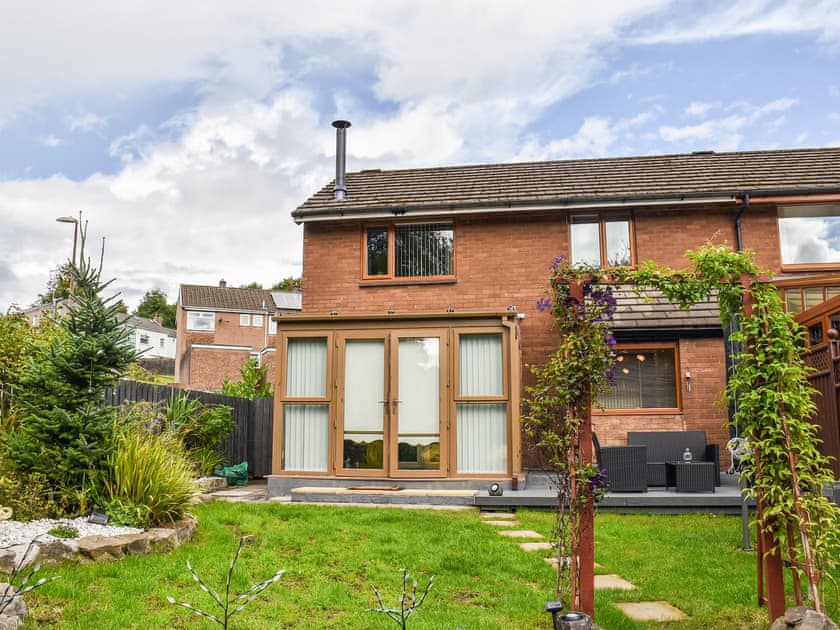 Garden | Zebra House, Blaenavon