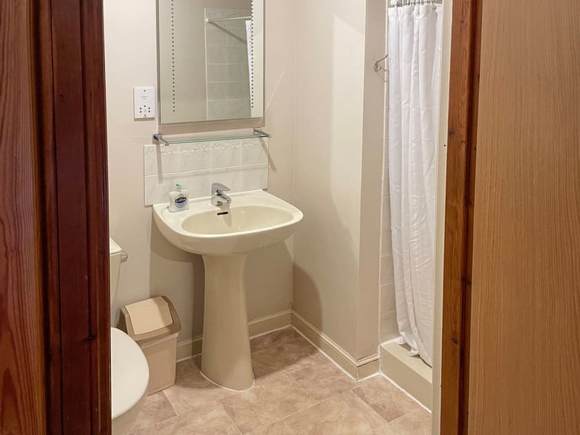 En-suite | Ferness - Tullochwood Lodges, Rafford, near Forres