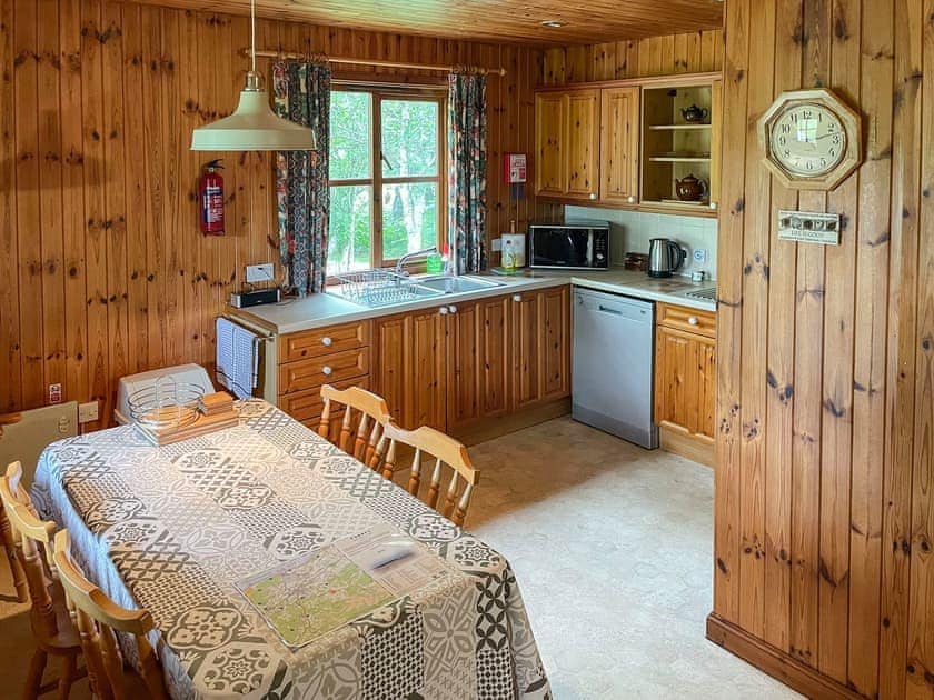 Kitchen/diner | Gamrie - Tullochwood Lodges, Rafford, near Forres