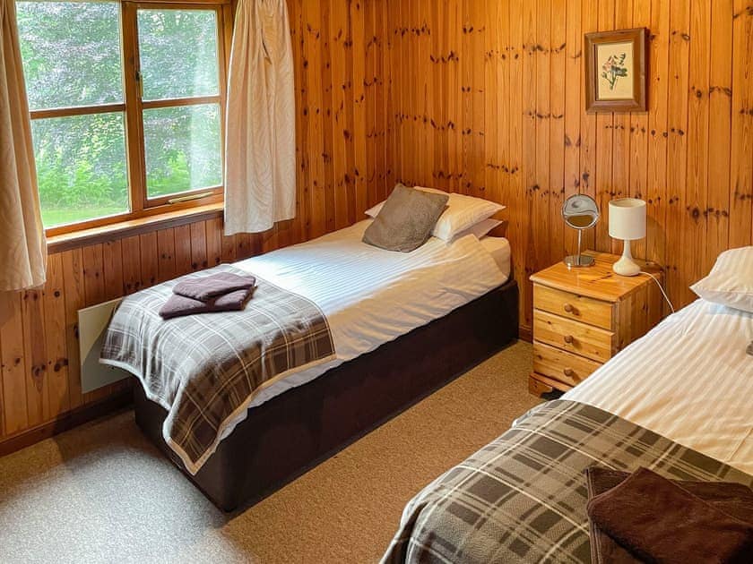 Twin bedroom | Gamrie - Tullochwood Lodges, Rafford, near Forres