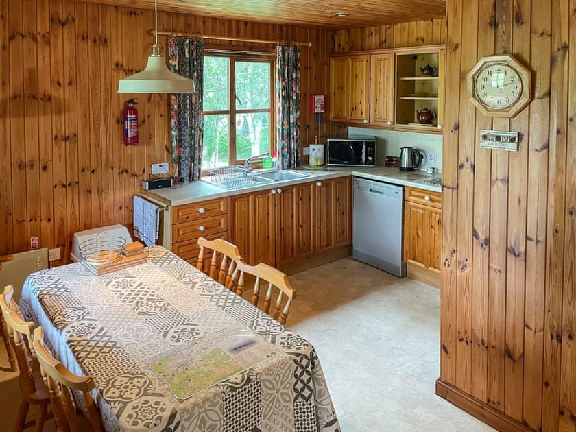 Kitchen/diner | Huntly - Tullochwood Lodges, Rafford, near Forres