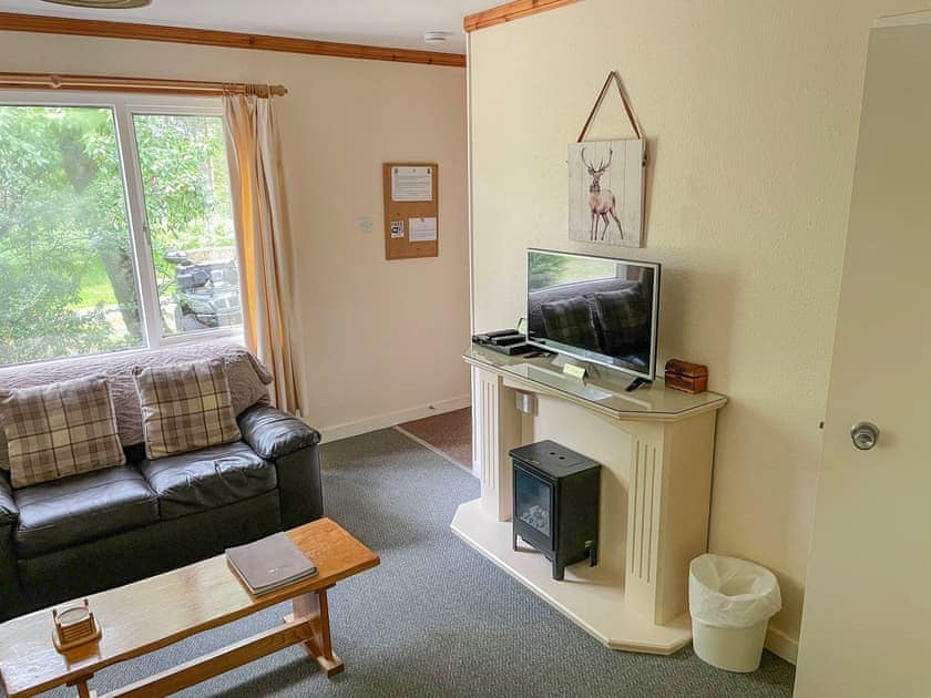 Living area | Alves - Tullochwood Lodges, Rafford, near Forres