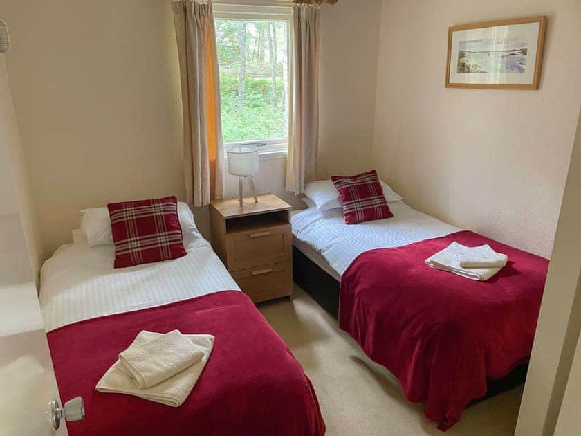 Twin bedroom | Brodie - Tullochwood Lodges, Rafford, near Forres