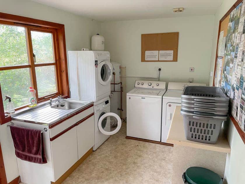 Laundry | Tullochwood Lodges, Rafford, near Forres