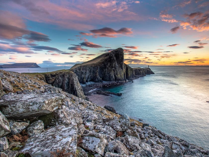 Dramatic views at Neist Point. A 10 minute drive from the property | Lephin Cottage, Glendale, Near Dunvegan