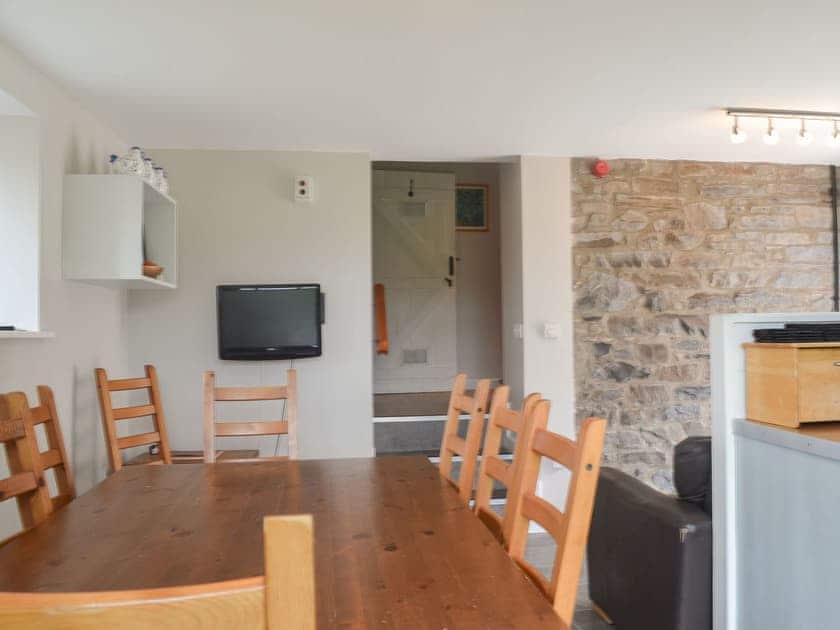 Open plan living space | Old Cart House - Treberfedd Farm, Lampeter, near Aberaeron