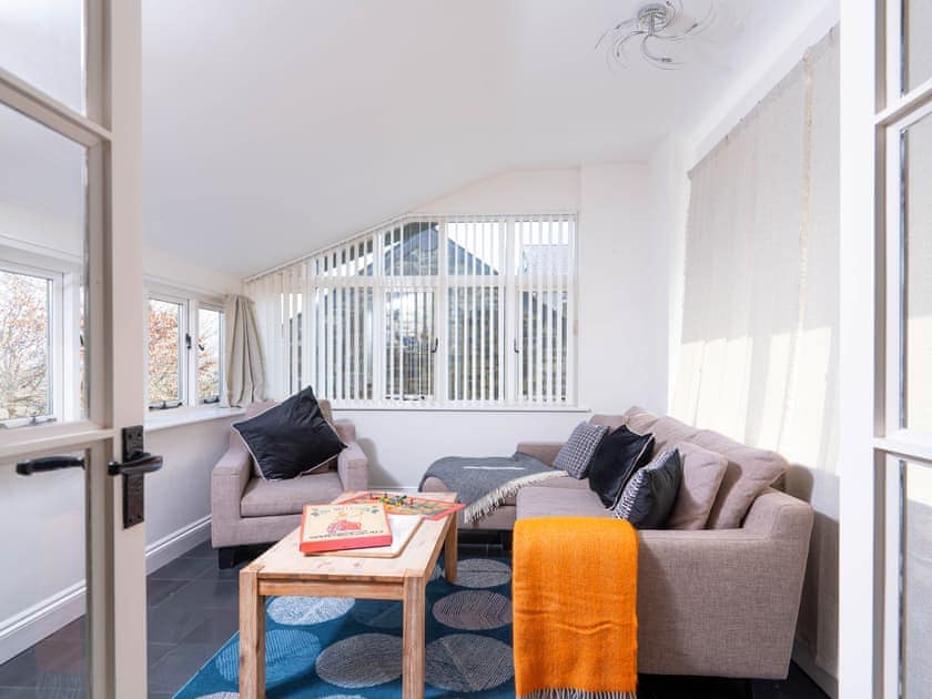 Sun room | Granary Cottage - Treberfedd Farm, Lampeter, near Aberaeron