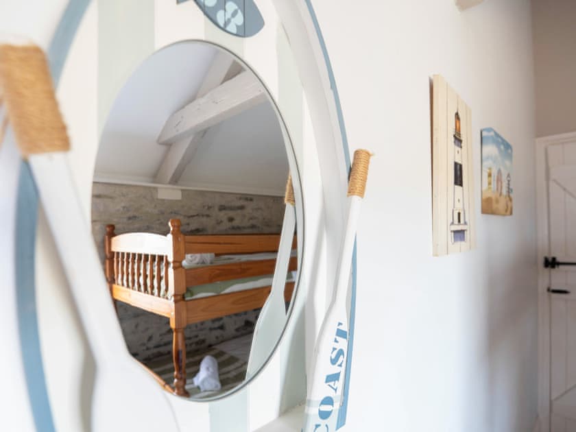 Bunk bedroom | Granary Cottage - Treberfedd Farm, Lampeter, near Aberaeron