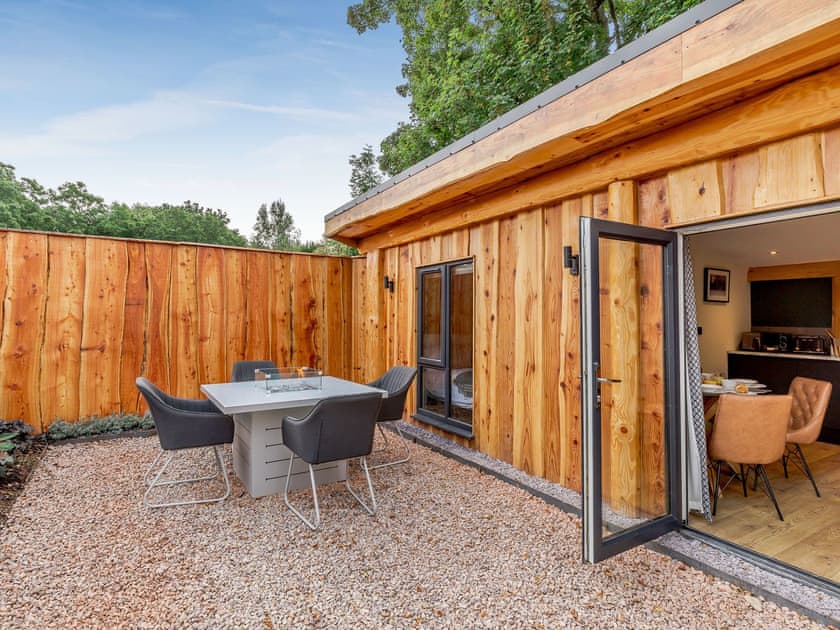 Outdoor area | Celyn - The Secret Garden, Llagadfan, Welshpool