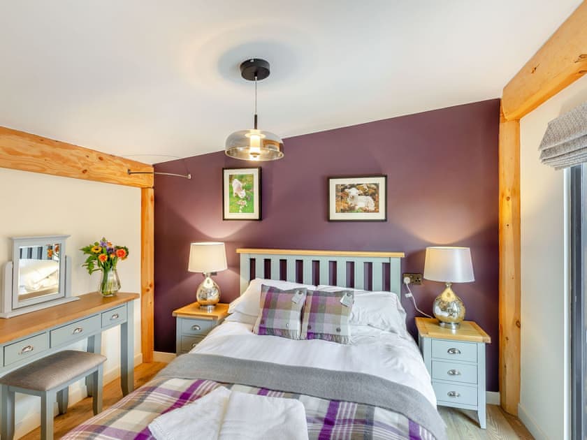 Double bedroom | Daffodil - The Secret Garden, Llagadfan, Welshpool