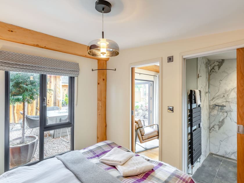 Double bedroom | Daffodil - The Secret Garden, Llagadfan, Welshpool
