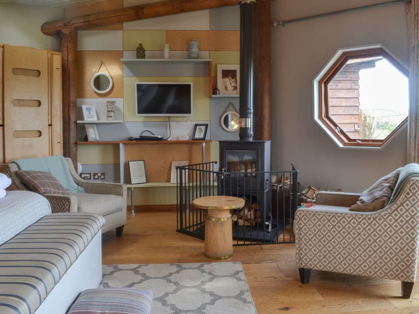 Living area | Aerona - Treberfedd Farm, Lampeter, near Aberaeron
