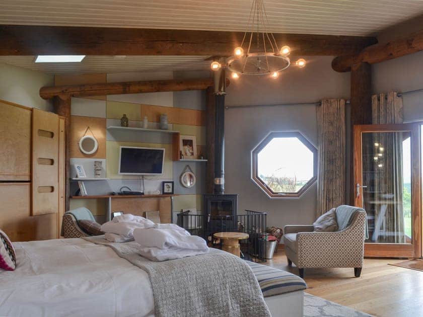 Open plan living space | Aerona - Treberfedd Farm, Lampeter, near Aberaeron