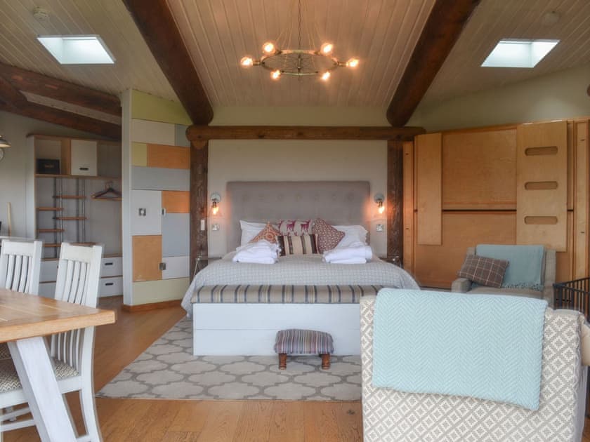 Open plan living space | Aerona - Treberfedd Farm, Lampeter, near Aberaeron