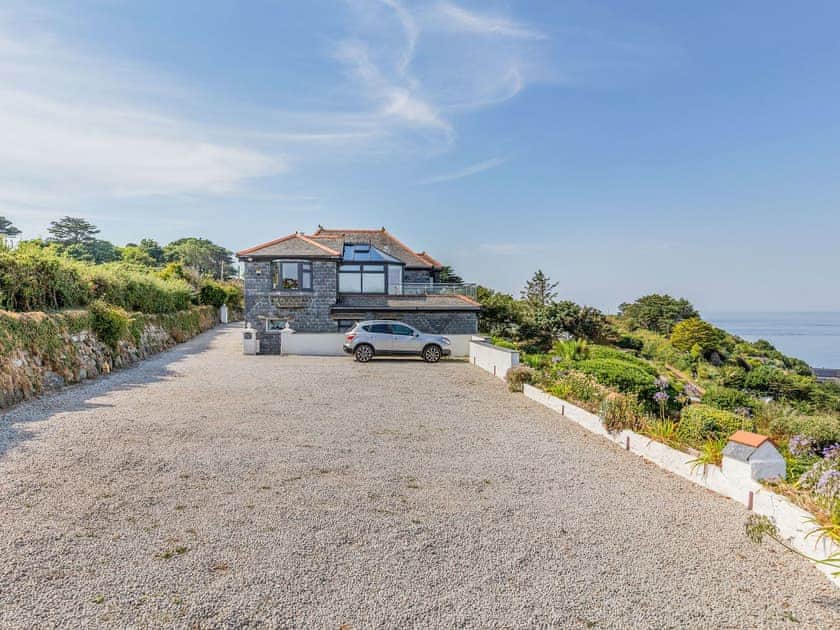 Private parking next to property for guests | Studio Sea Urchin, Carbis Bay, near St Ives