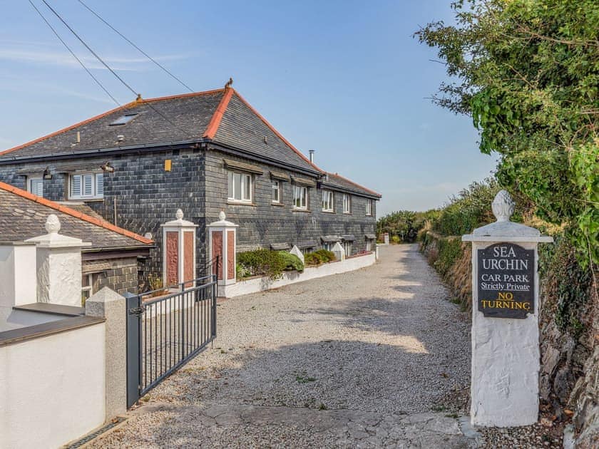 Gated entrance | Studio Sea Urchin, Carbis Bay, near St Ives