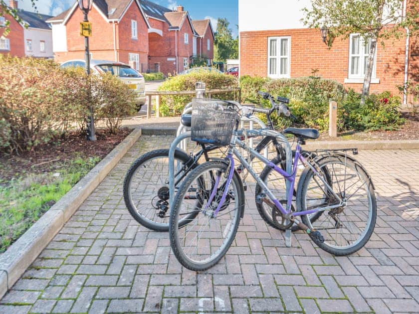 Cycle racks outside Forest Acorn | Forest Acorn, Brockenhurst
