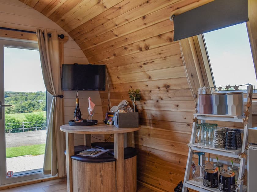 Interior | Joshua’s Den - Dorglwyd Farm Pods, Near Swansea