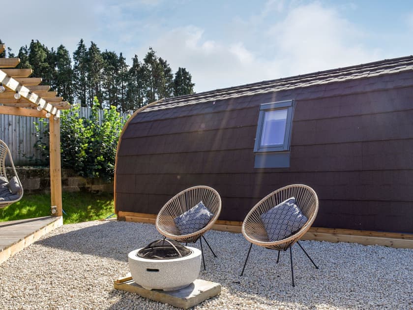 Exterior | Joshua’s Den - Dorglwyd Farm Pods, Near Swansea