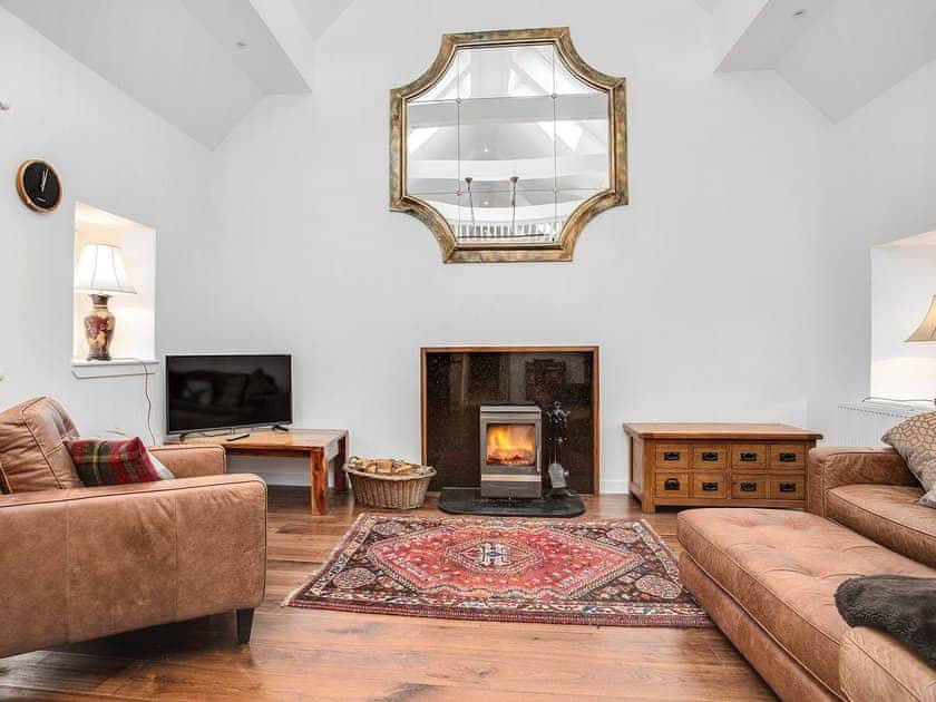 Living room | The Old Barn - Blinkbonny Cottages, Auchtermuchty
